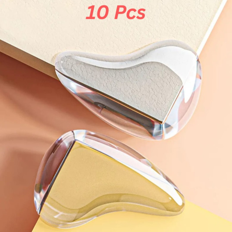 10 Pcs Baby Safety Silicone Spherical ( Transparent )