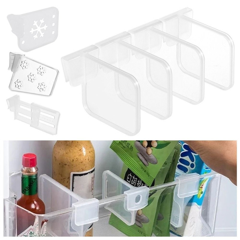 Refrigerator Partition Clips-6 PCS